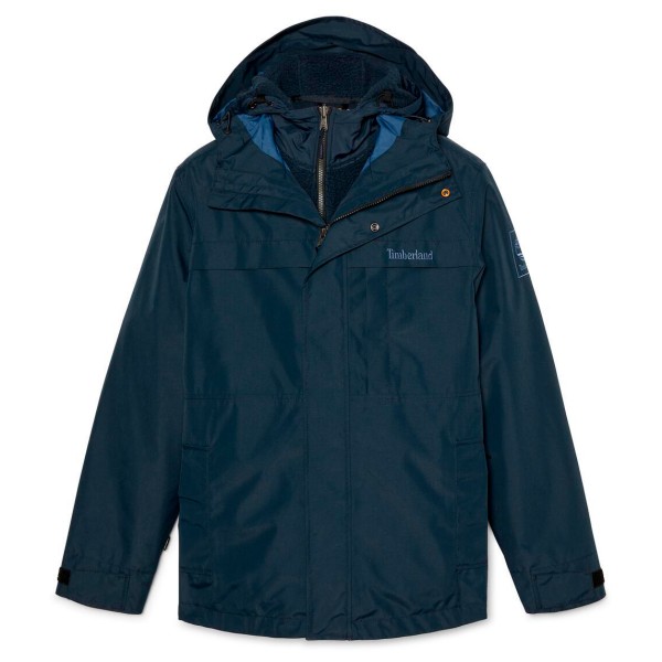 Timberland - Waterproof 3In1 Jacket - Doppeljacke Gr L blau von Timberland