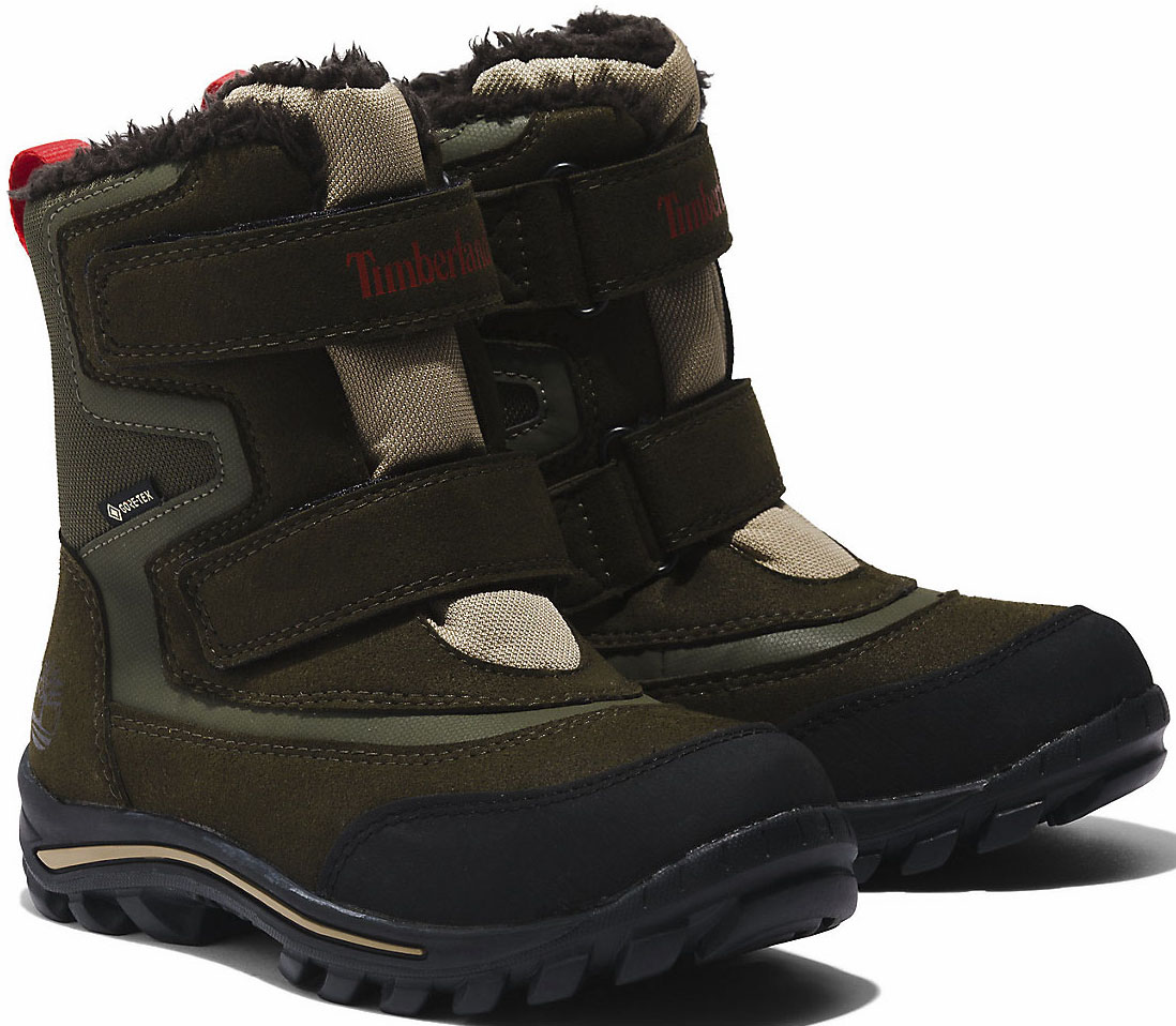 Timberland Winterboots »CHILLBERGMID HOOK & LOOP GTX SNOW BOOT«, Snowboots, Winterstiefel, Winterschuhe, gefüttert, wasserdicht von Timberland