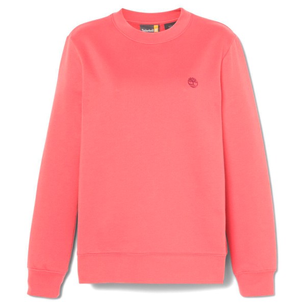 Timberland - Women's Brushed Back Crew Sweatshirt - Pullover Gr S rosa von Timberland