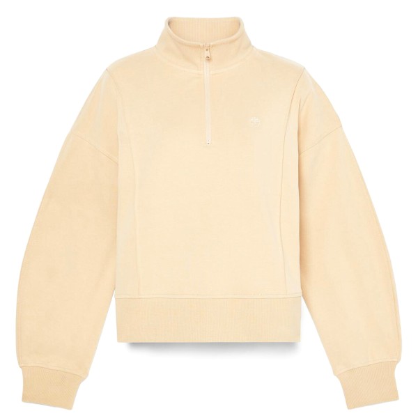 Timberland - Women's Lush 1/4-Zip Sweatshirt - Pullover Gr M beige von Timberland