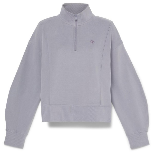 Timberland - Women's Lush 1/4-Zip Sweatshirt - Pullover Gr S grau/lila von Timberland