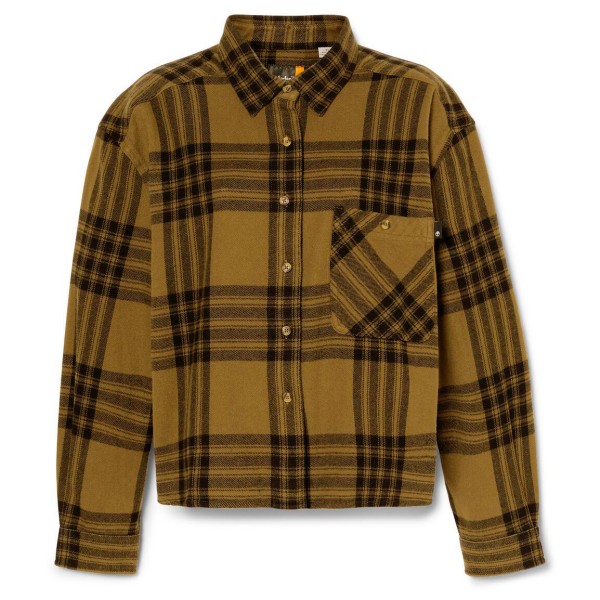 Timberland - Women's Midweight Flannel Pocket Shirt - Hemd Gr L;M;S;XL;XS braun;rosa von Timberland