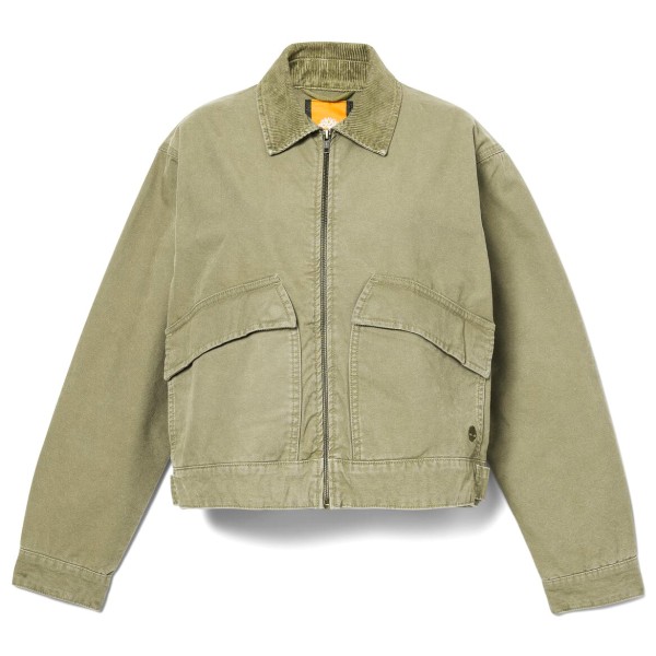 Timberland - Women's Strafford Washed Canvas Jacket - Freizeitjacke Gr L oliv von Timberland