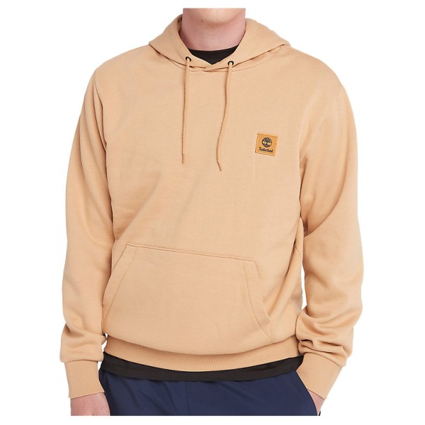 Timberland - Woven Badge Hoodie - Hoodie Gr L beige von Timberland