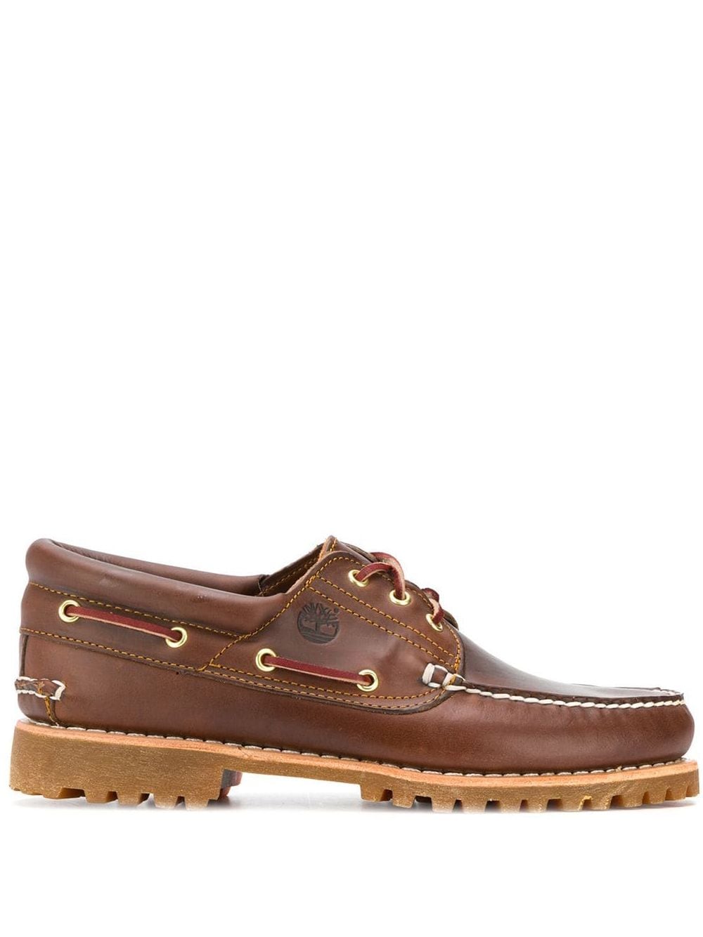 Timberland chunky sole boat shoes - Brown von Timberland