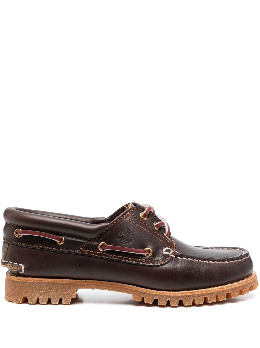 Timberland cleated-sole leather loafers - Brown von Timberland