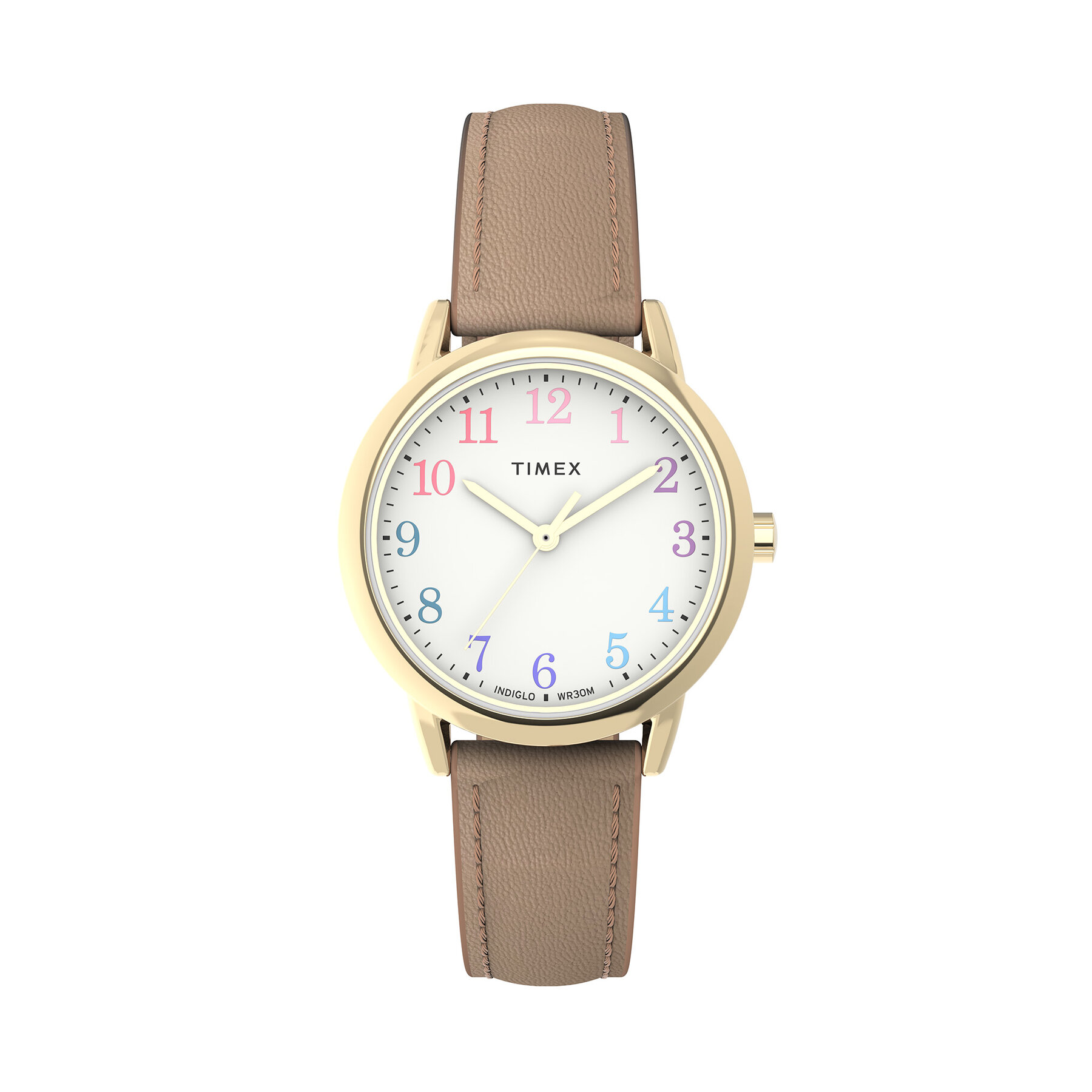 Uhr Timex Easy Reader Classic TIMEX-TW2W32400 Beige von Timex