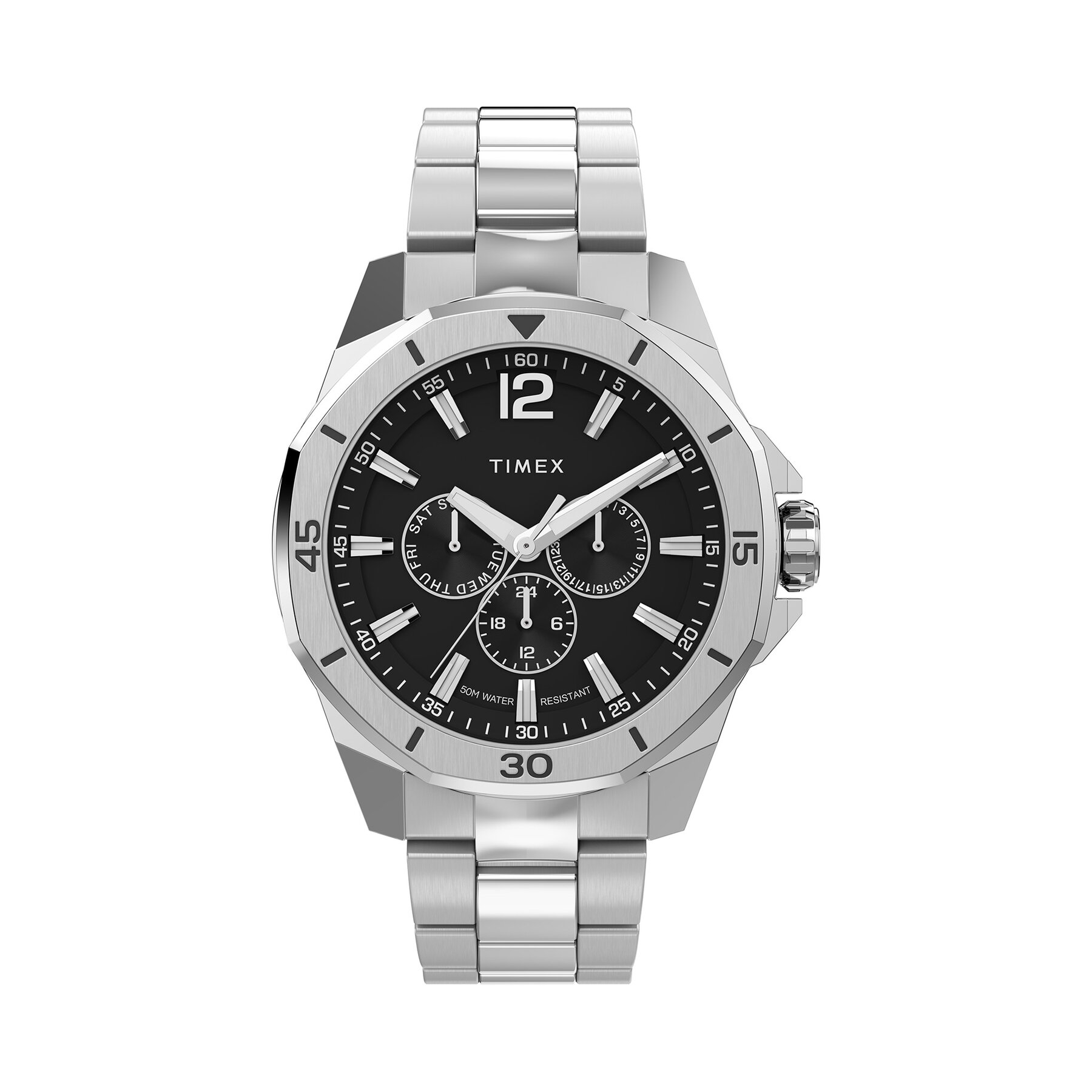 Uhr Timex Essex Multifunction TW2W79900 Silberfarben Uhr Timex Essex Multifunction TW2W79900 Silberfarben von Timex