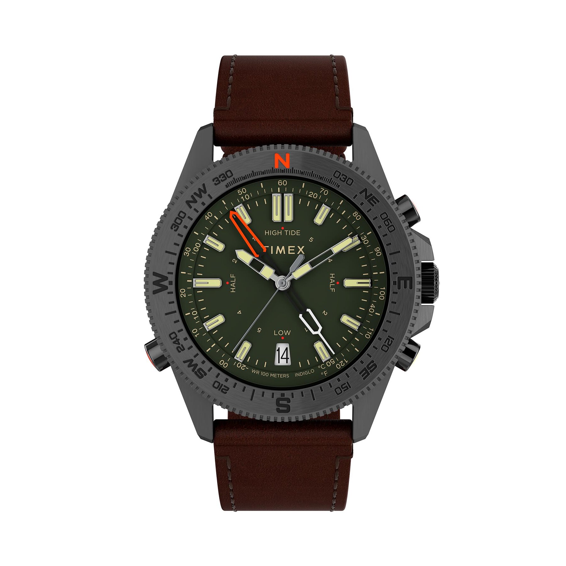 Uhr Timex Expedition North Tide-Temp-Compass TW2V04000 Braun von Timex