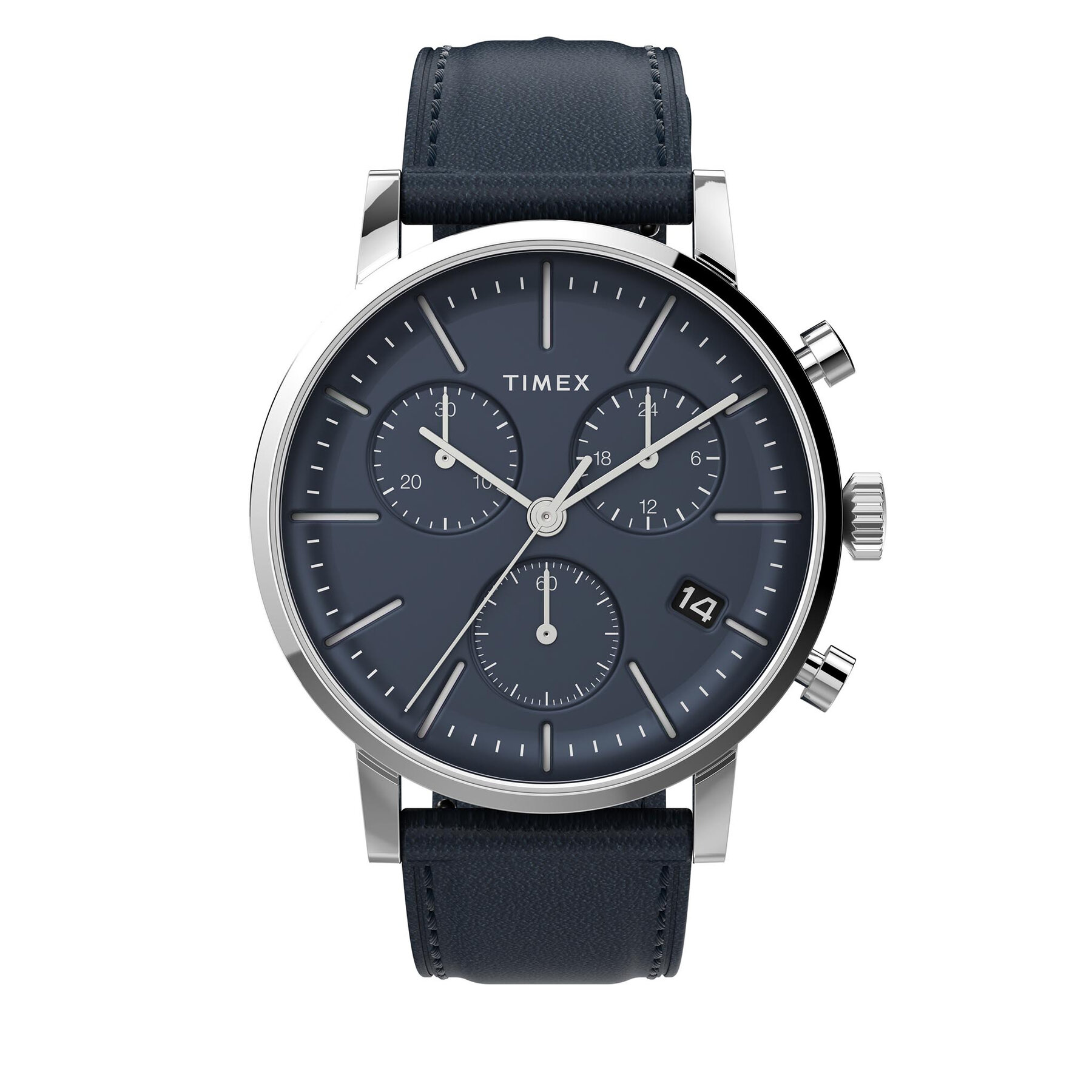 Uhr Timex Midtown Chronograph TW2V36800 Dunkelblau Uhr Timex Midtown Chronograph TW2V36800 Dunkelblau von Timex