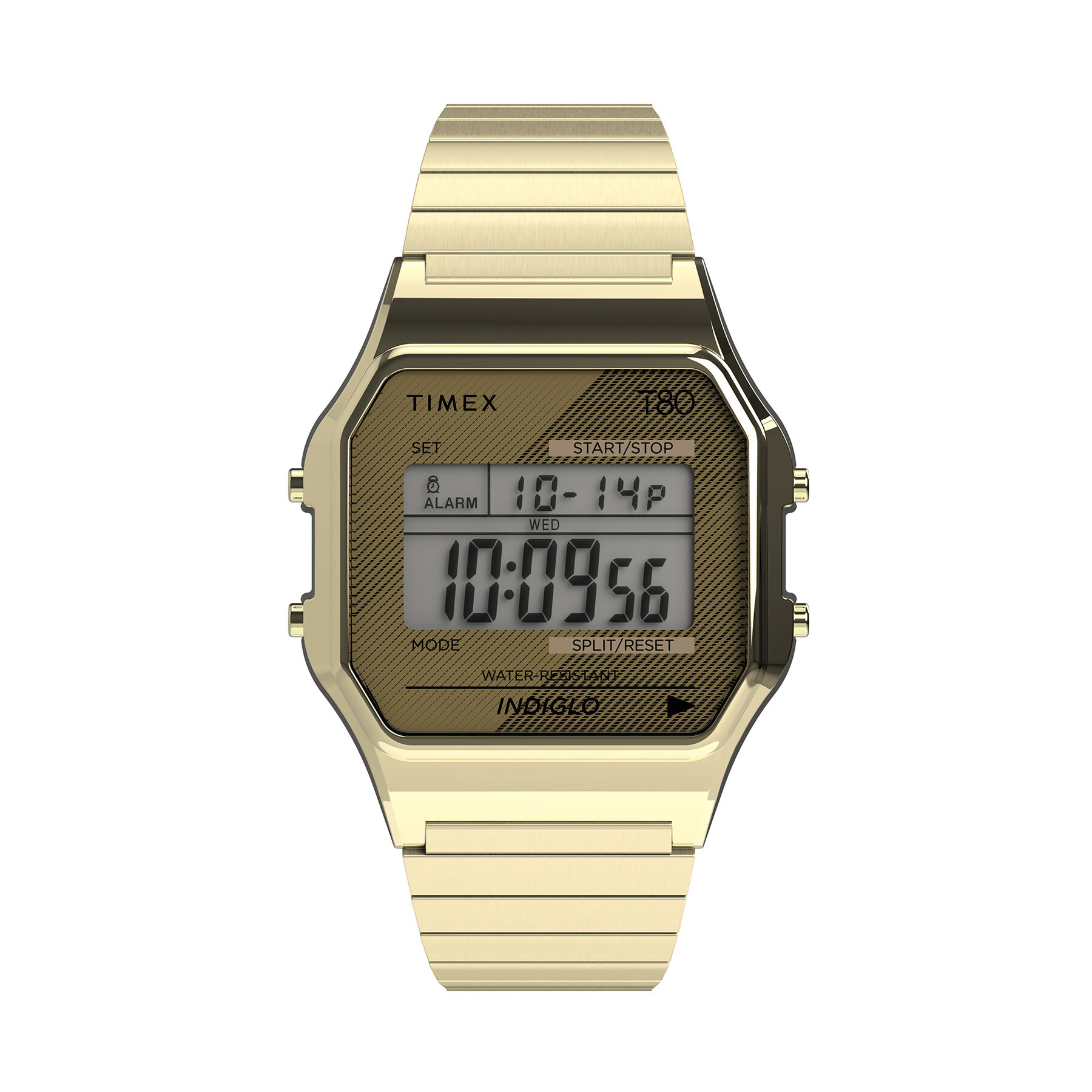 Uhr Timex T80 34mm Stainless Steel Expansion Band TW2R79000 Goldfarben Uhr Timex T80 34mm Stainless Steel Expansion Band TW2R79000 Goldfarben von Timex
