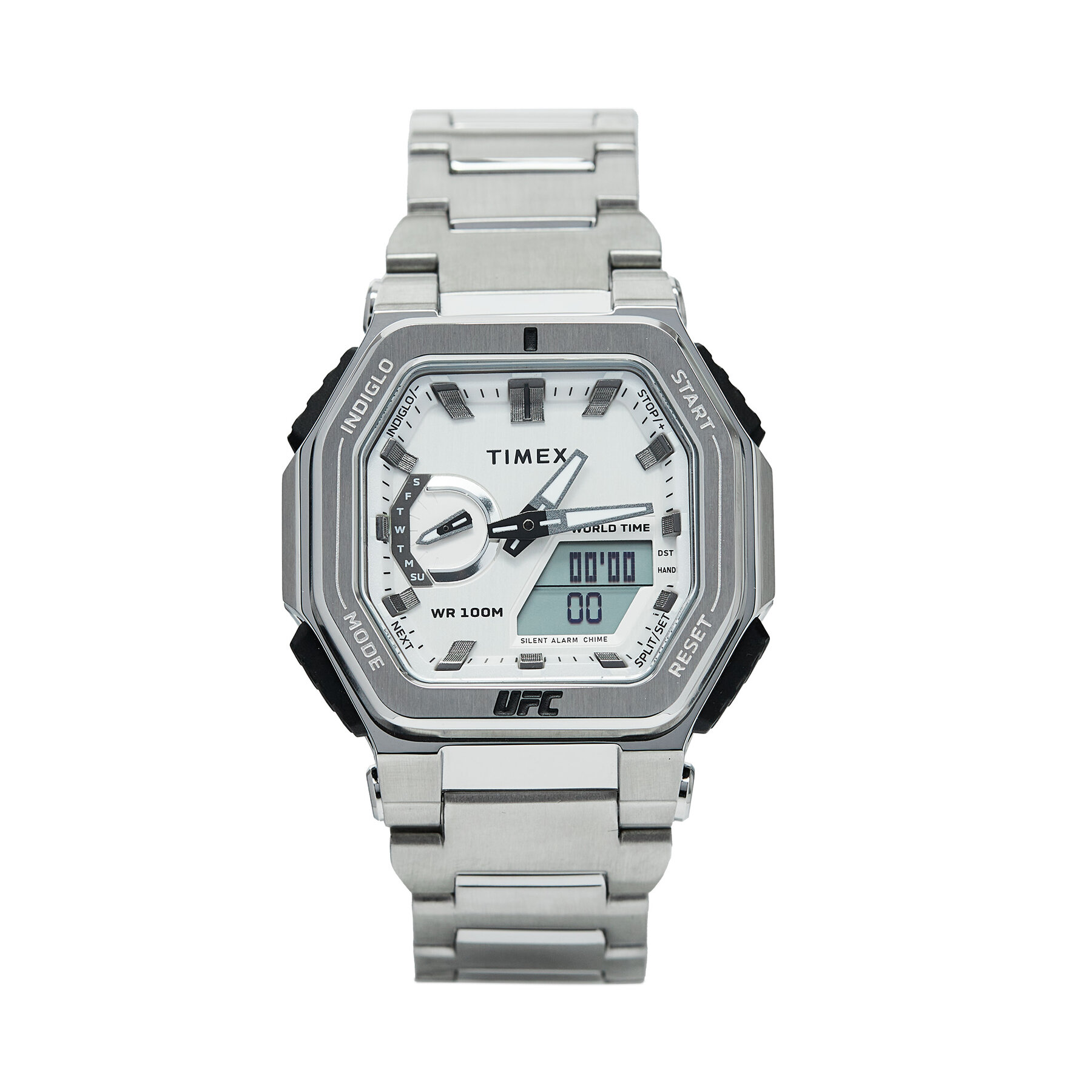 Uhr Timex UFC Strength Colossus TW2V84700 Silberfarben Uhr Timex UFC Strength Colossus TW2V84700 Silberfarben von Timex