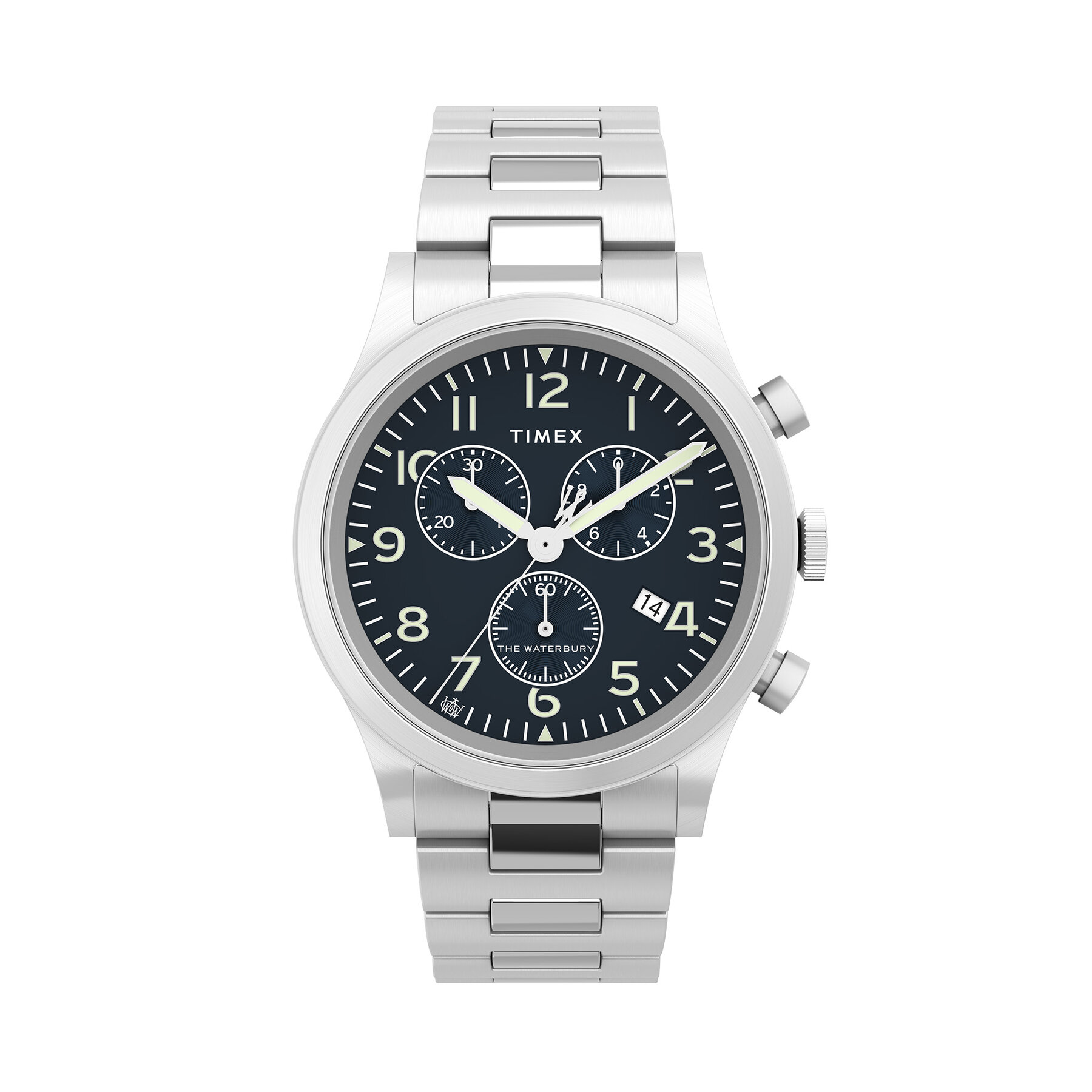 Uhr Timex Waterbury Traditional Chronograph TW2W48200 Silberfarben Uhr Timex Waterbury Traditional Chronograph TW2W48200 Silberfarben von Timex