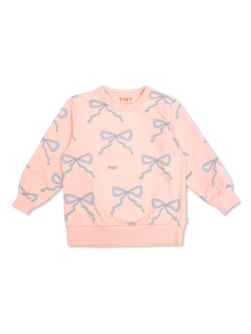 Tiny Cottons Bows sweatshirt - Pink von Tiny Cottons