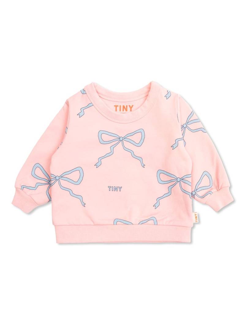 Tiny Cottons Bows sweatshirt - Pink von Tiny Cottons