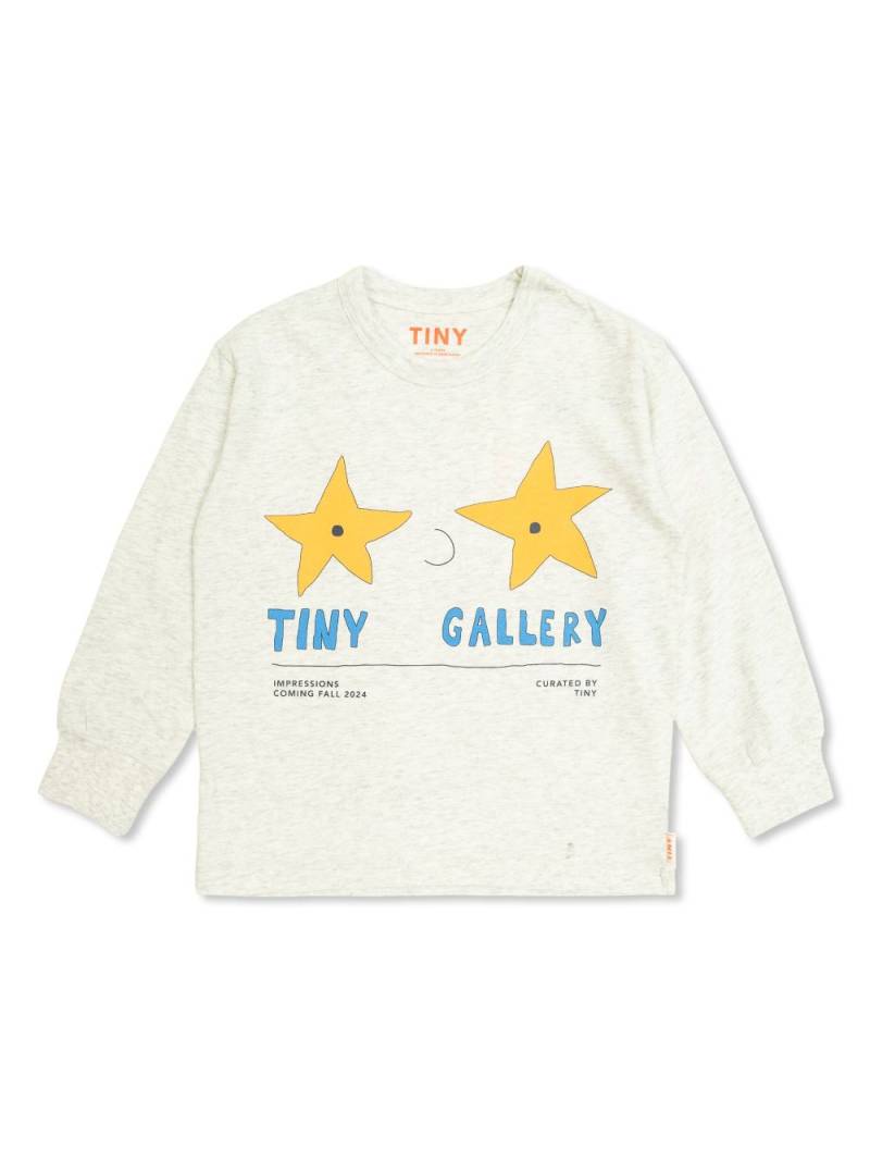 Tiny Cottons Impressions t-shirt - Grey von Tiny Cottons