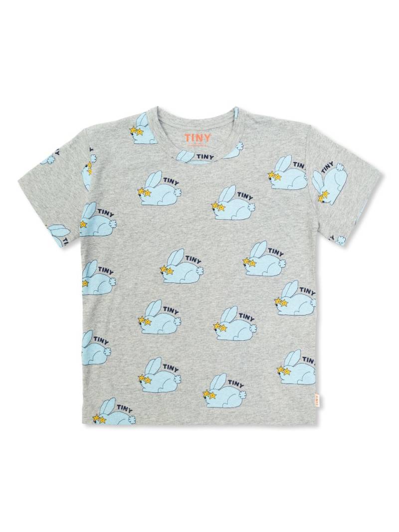 Tiny Cottons Rabbits t-shirt - Grey von Tiny Cottons