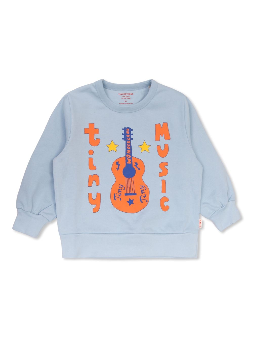 Tiny Cottons Tiny Music organic cotton sweatshirt - Blue von Tiny Cottons