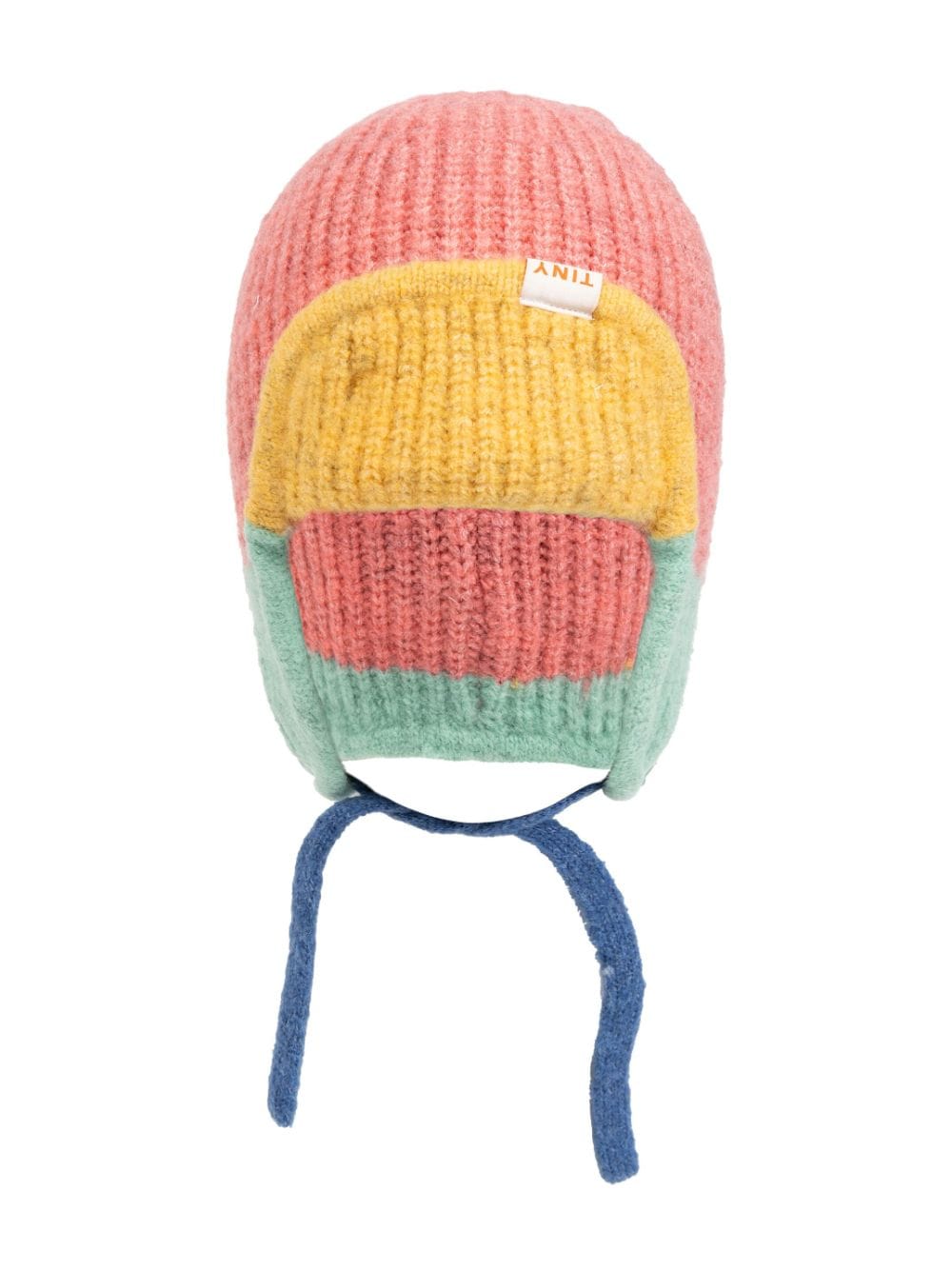 Tiny Cottons colour-block beanie - Pink von Tiny Cottons