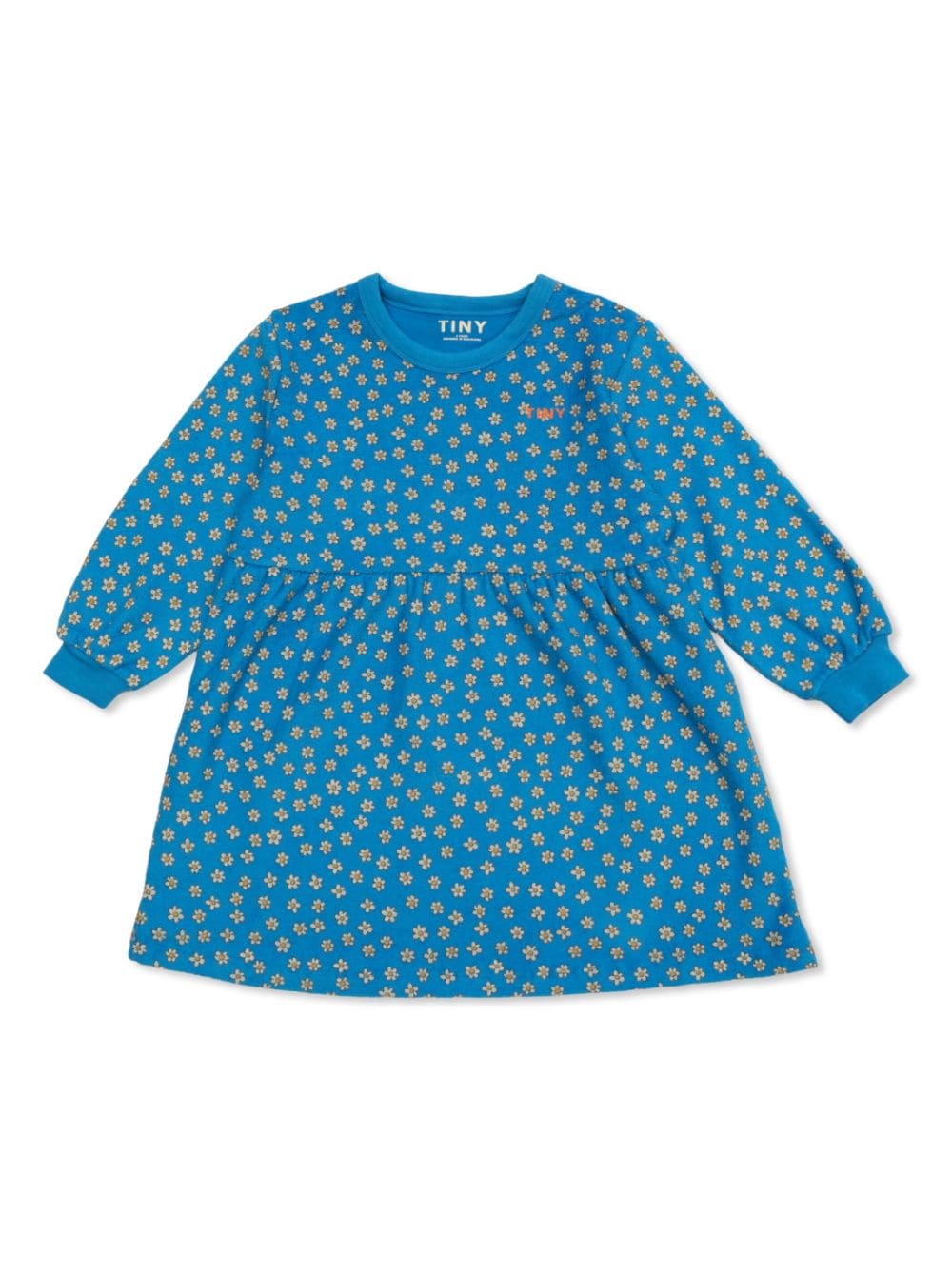 Tiny Cottons floral-print dress - Blue von Tiny Cottons