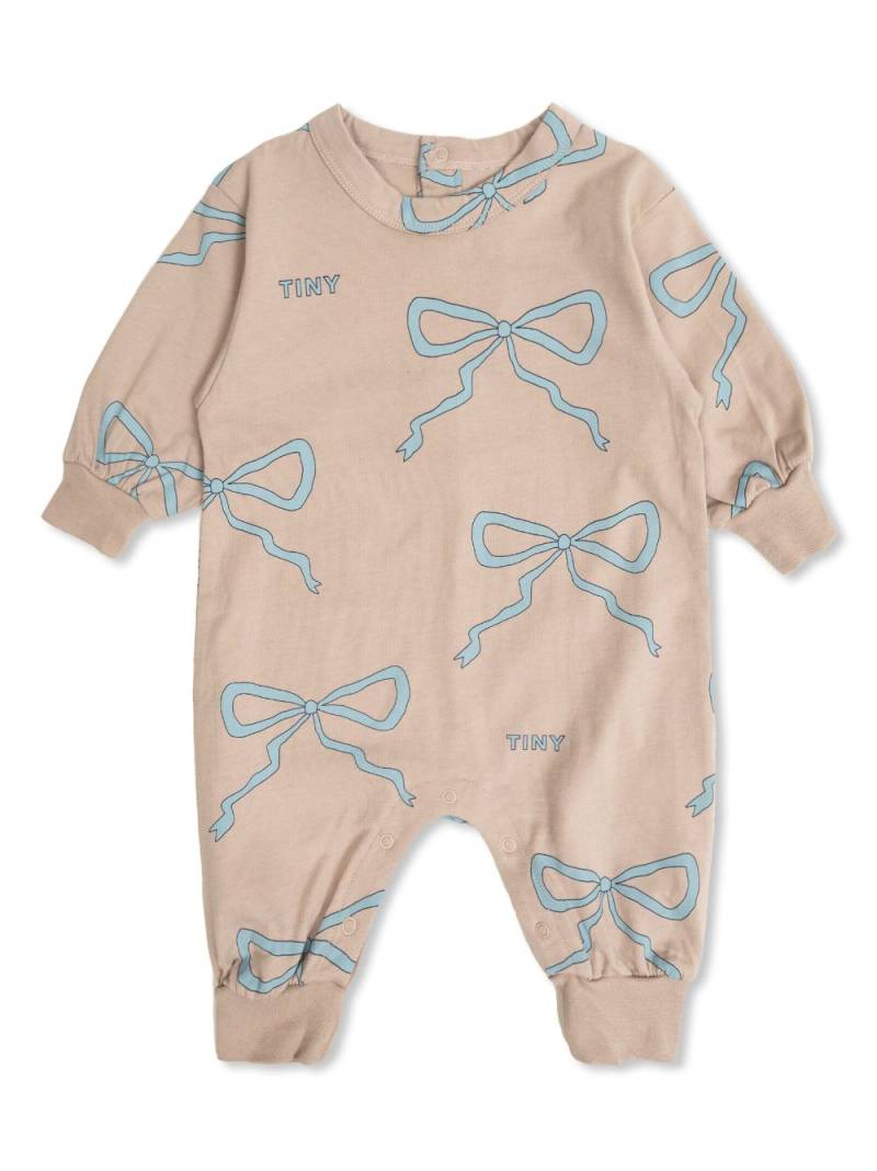 Tiny Cottons graphic-print cotton pajamas - Neutrals von Tiny Cottons