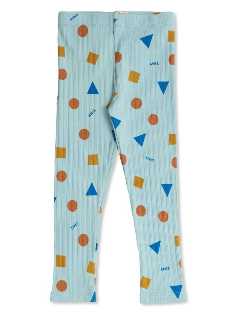 Tiny Cottons graphic-print trousers - Blue von Tiny Cottons