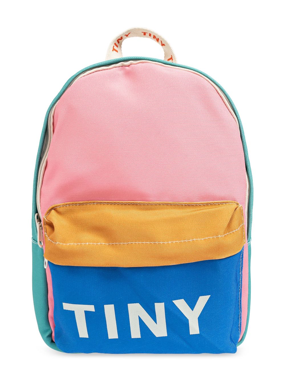 Tiny Cottons multicolour logo-print backpack - Pink von Tiny Cottons