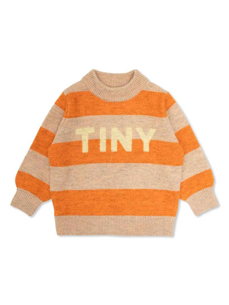 Tiny Cottons striped sweater - Orange von Tiny Cottons