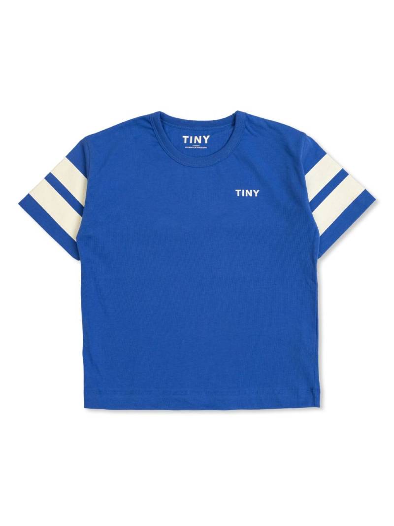 Tiny Cottons striped t-shirt - Blue von Tiny Cottons