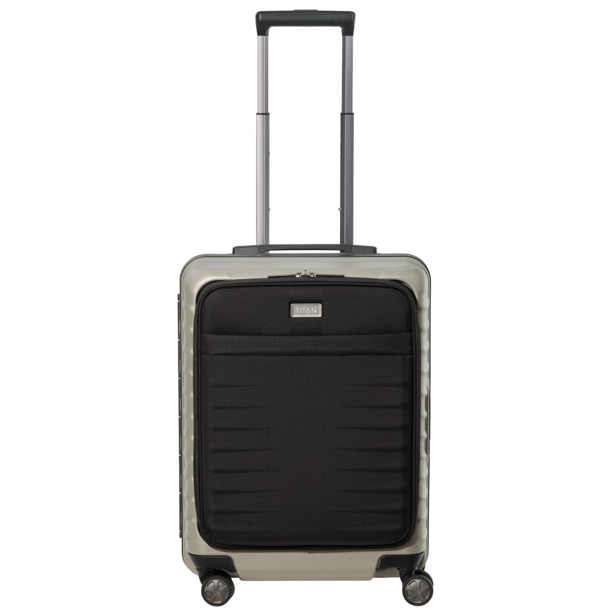 Litron Frame - Trolley S+ mit Vortasche, Champagner von Titan