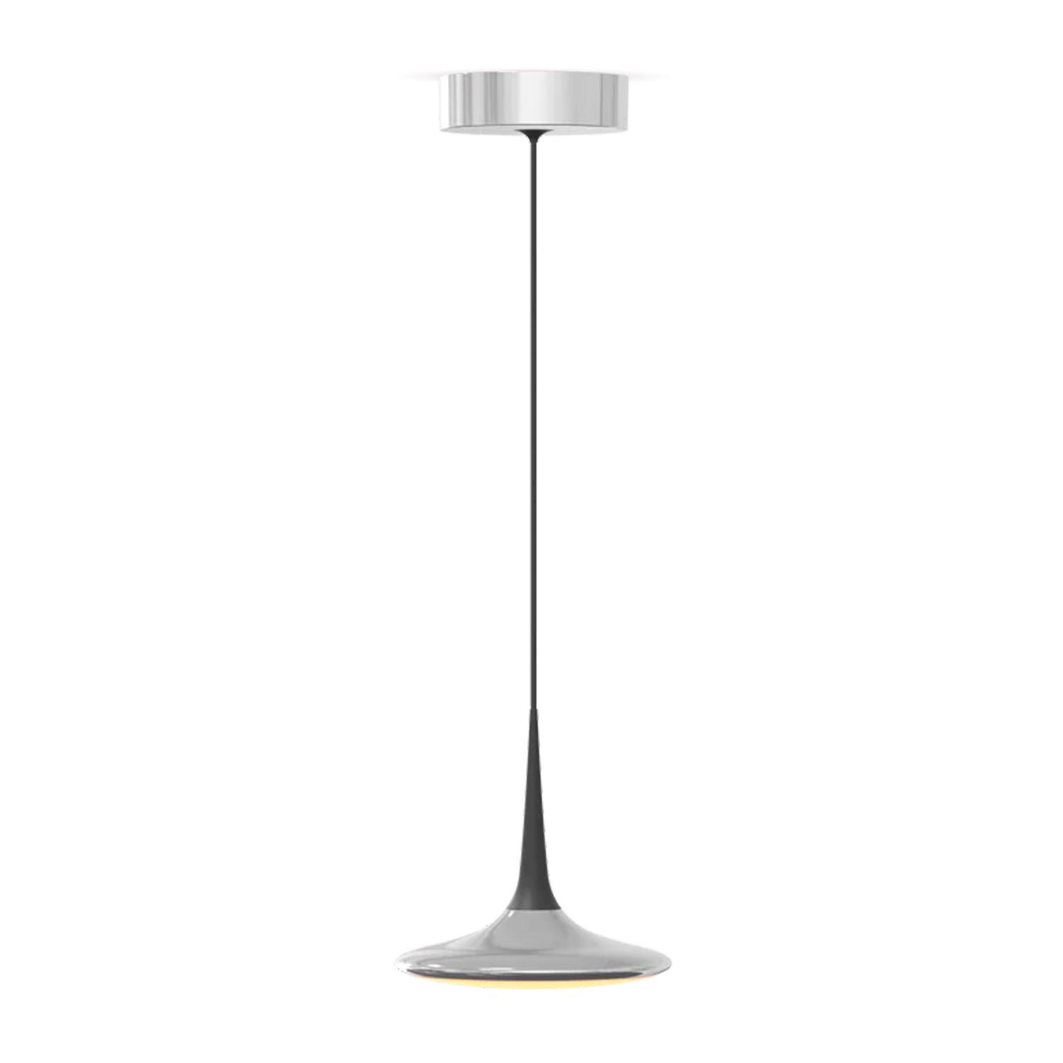 Falling Leaf Up LED Pendelleuchte, Farbe alu polished/black Falling Leaf Up LED Pendelleuchte, Farbe alu polished/black von Grau