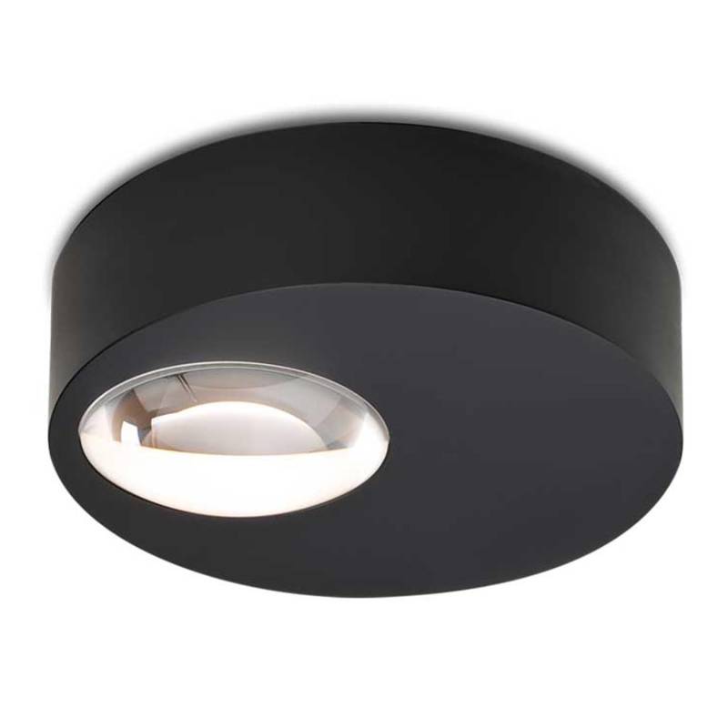 Globe Box LED Deckenleuchte, Farbe black von Grau