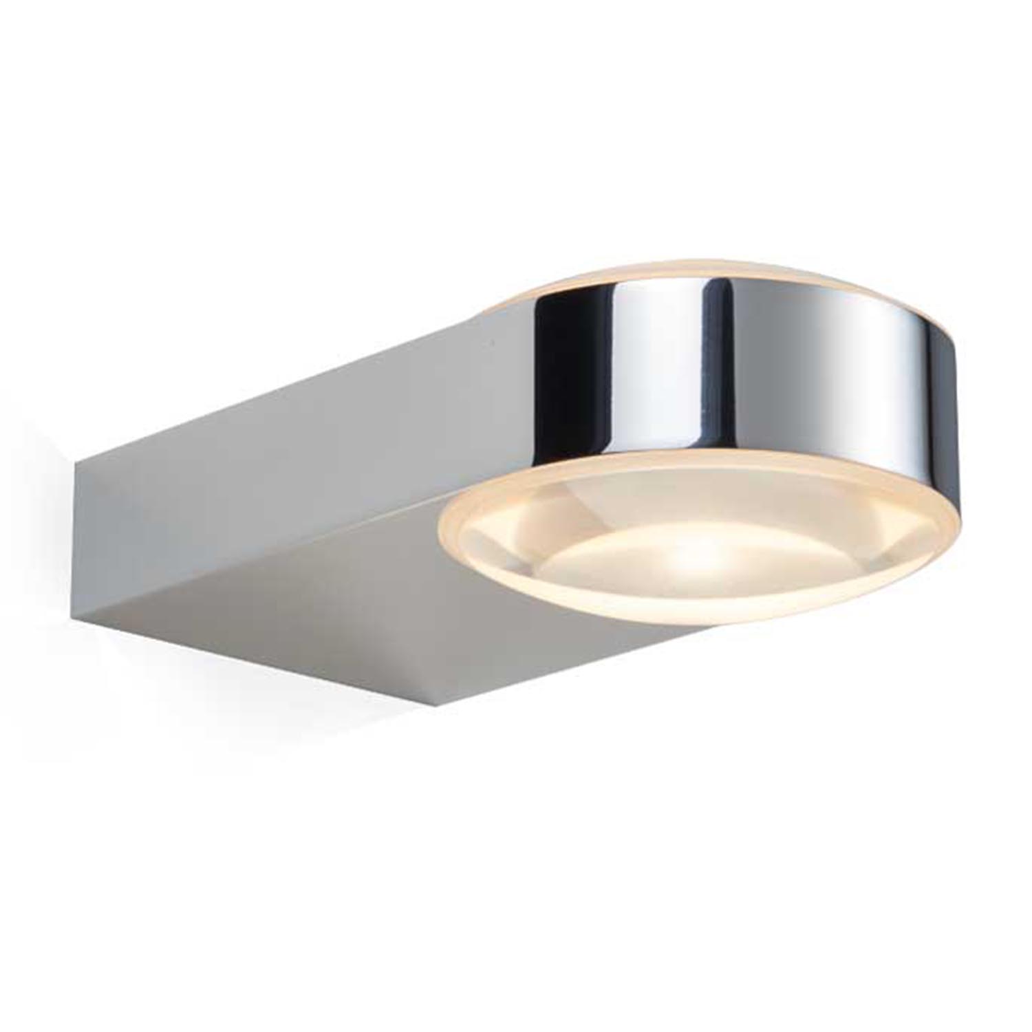 Globe Wall 12 LED Wandleuchte, Farbe alu polished von Grau