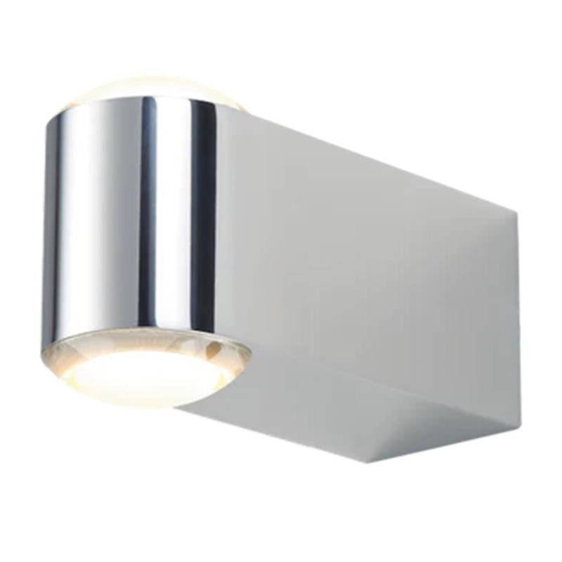 Globe Wall 6 LED Wandleuchte, Farbe alu polished von Grau