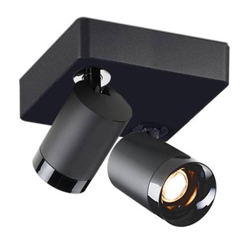 Set Duo LED Strahler, Farbe black von Grau