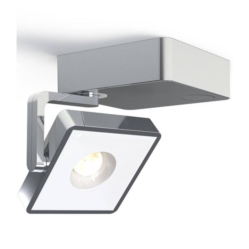 Studio Up LED Deckenleuchte, Lichtfarbe 2700 k, Farbe alu polished/white von Grau