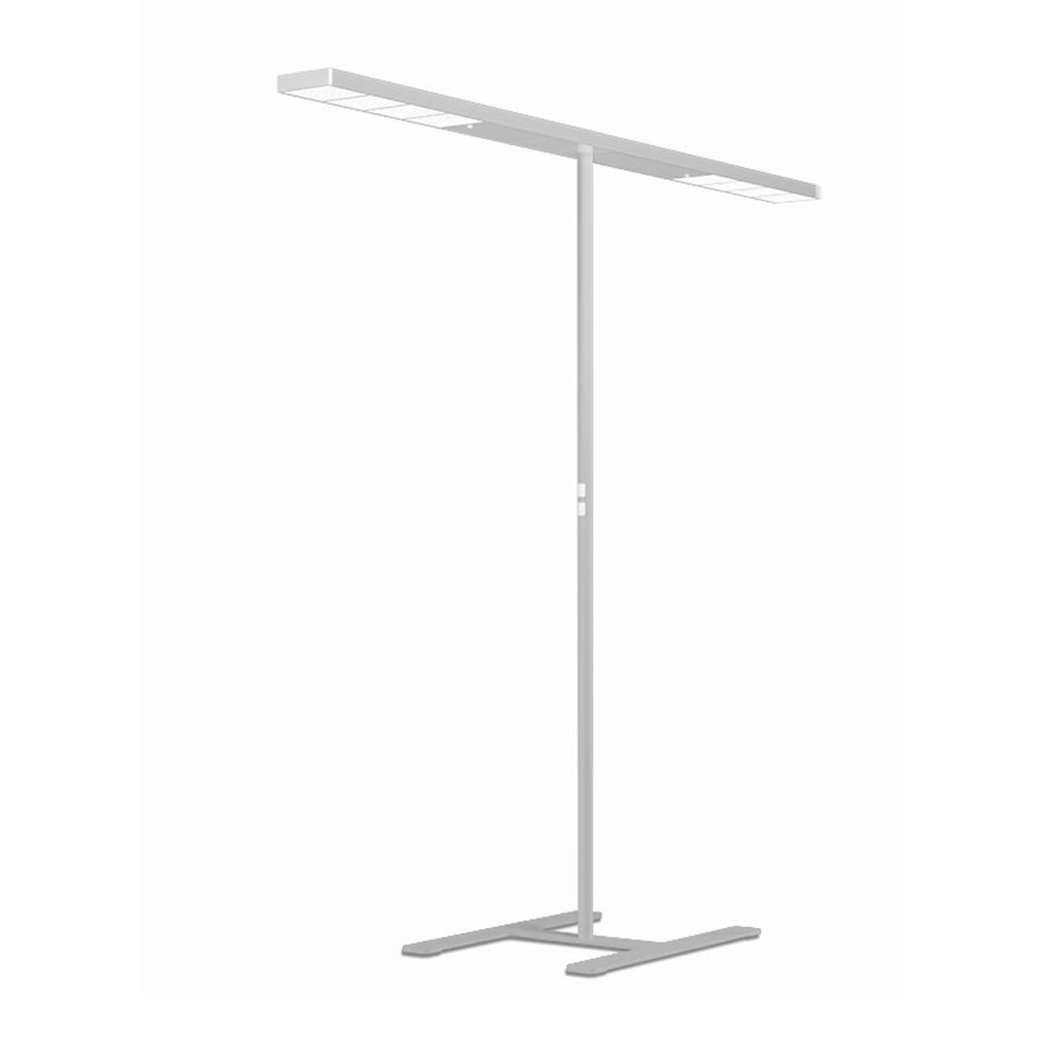 XT-A Plus T Floor LED Stehleuchte, Farbe satin/white von Grau