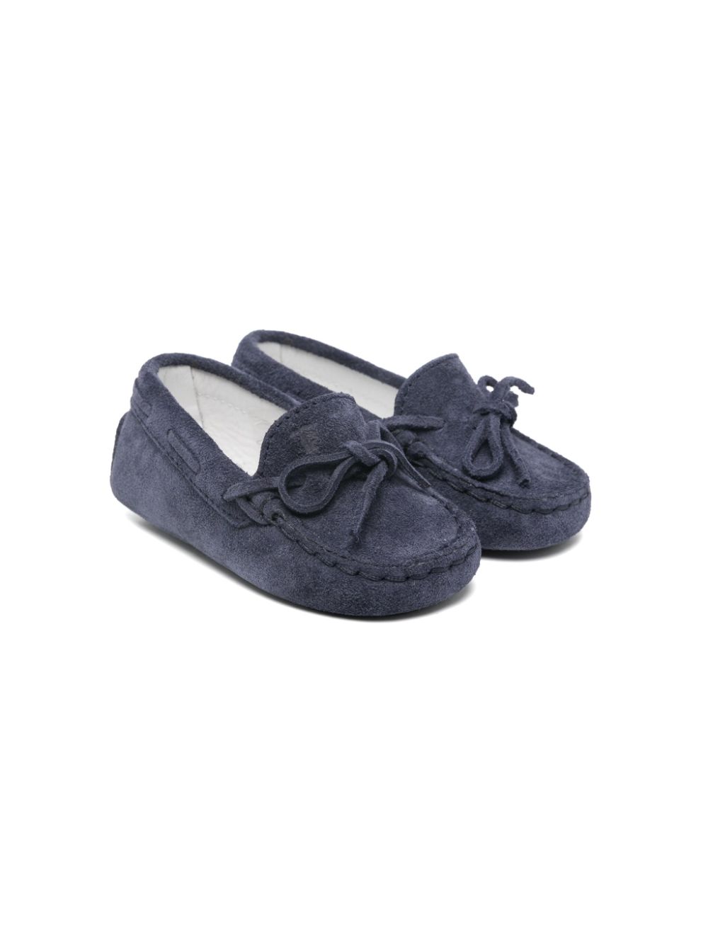 Tod's Kids suede loafers - Blue von Tod's Kids