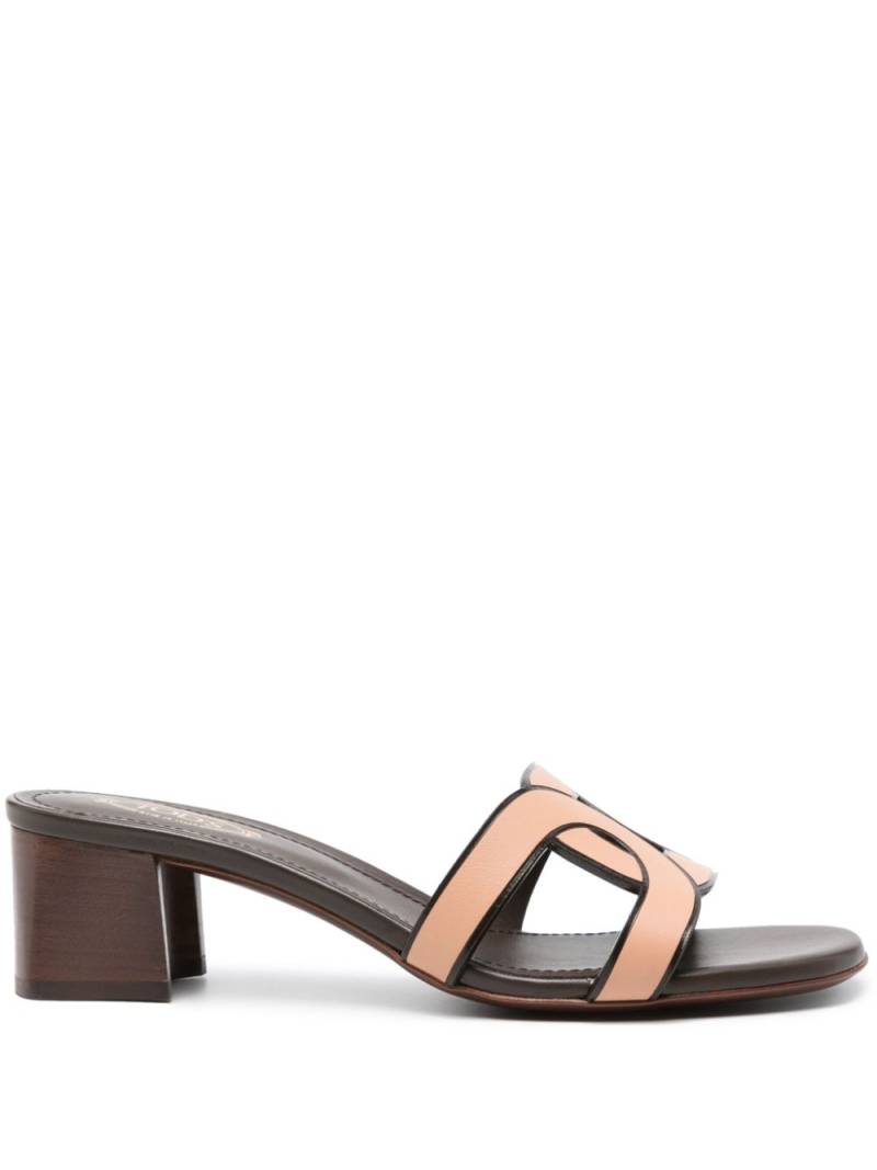 Tod's 55mm leather sandals - Neutrals von Tod's