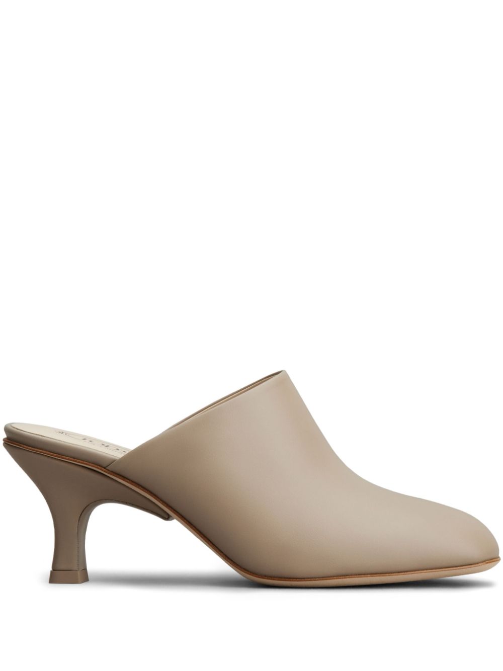 Tod's 65mm leather mules - Neutrals von Tod's