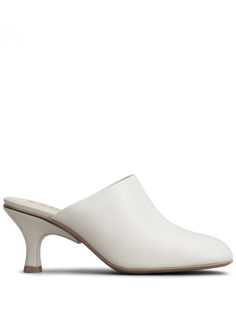 Tod's 65 leather mules - White von Tod's