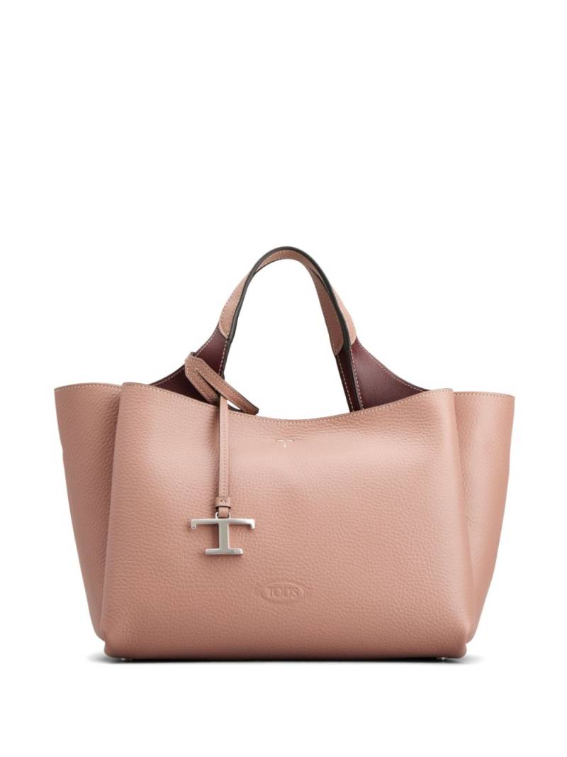 Tod's Apa 2 leather tote bag - Pink von Tod's