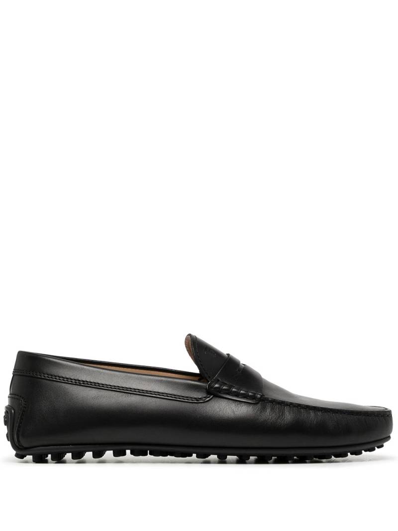 Tod's City Gommino driving shoes - Black von Tod's