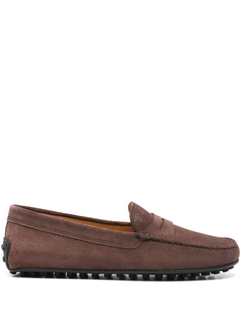 Tod's City Gommino loafers - Brown von Tod's