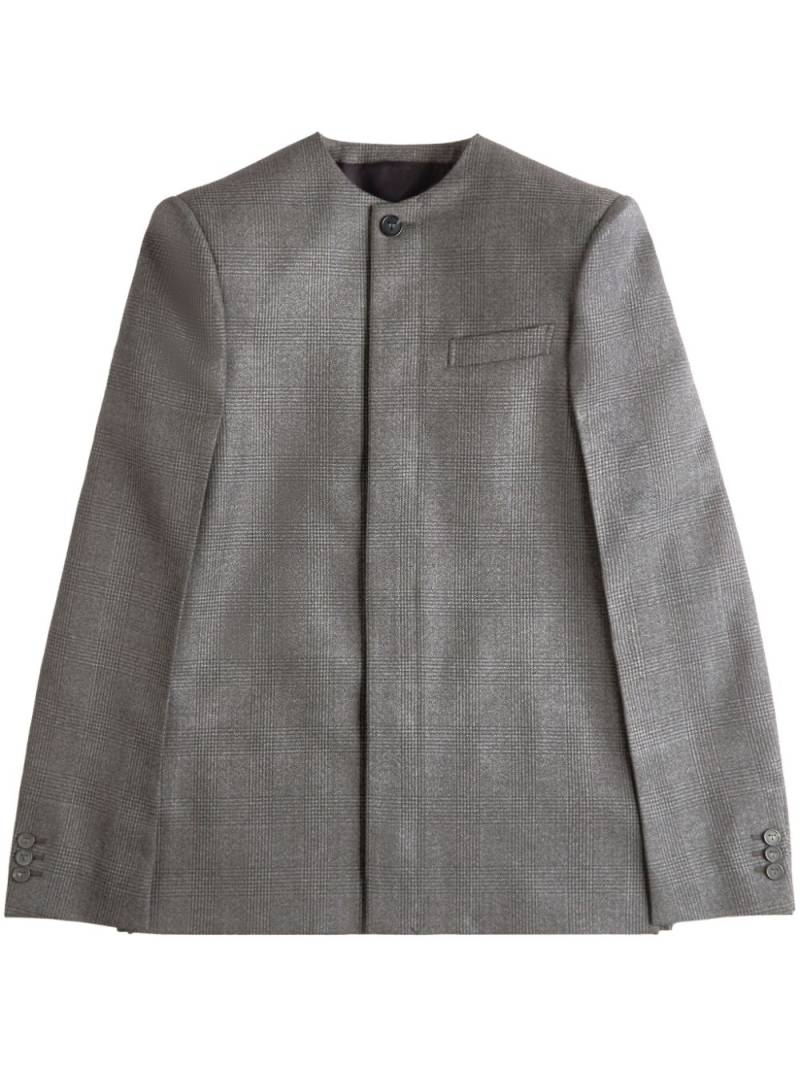 Tod's Collarless blazer - Grey von Tod's