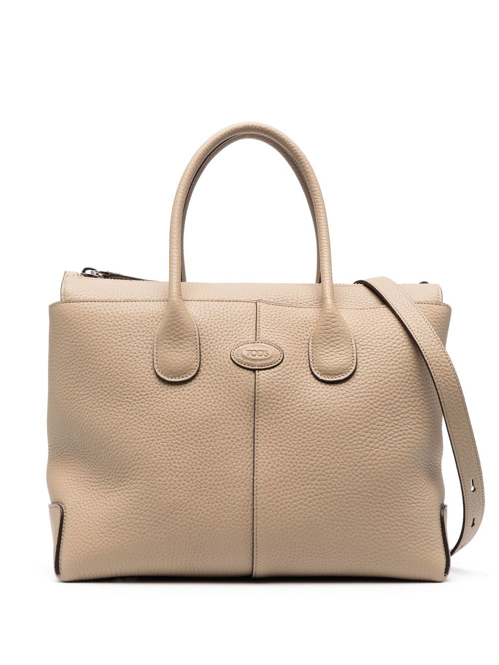 Tod's Di Bag medium leather bag - Neutrals von Tod's