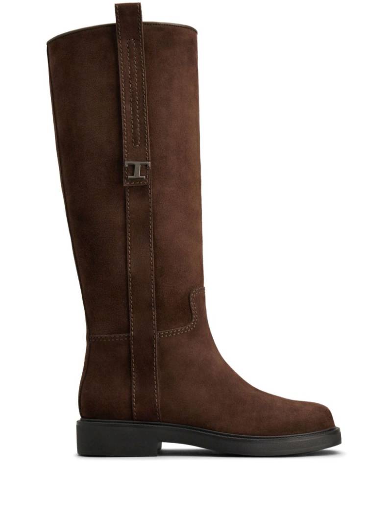 Tod's Gomma 20L boots - Brown von Tod's