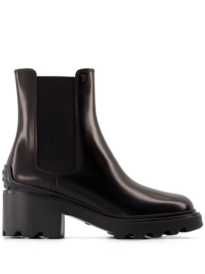 Tod's Gomma Carro T60 boots - Black von Tod's