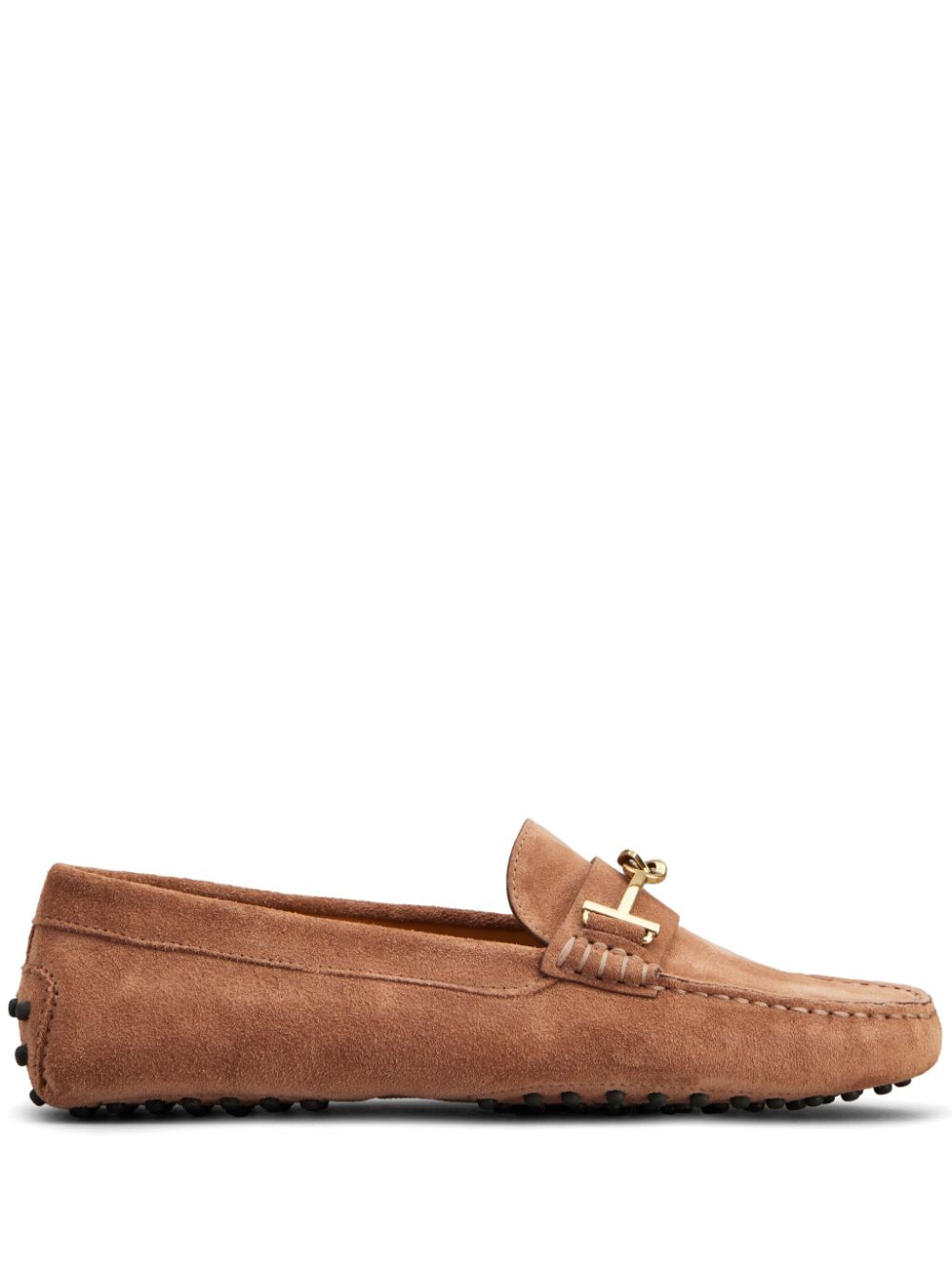 Tod's Gommini leather loafers - Brown von Tod's