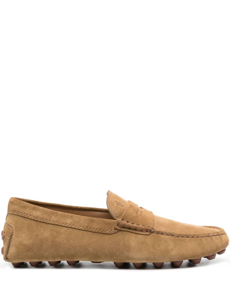 Tod's Gommino Bubble suede loafers - Neutrals von Tod's